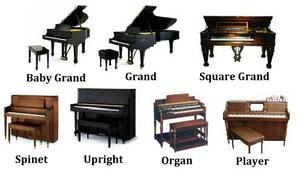 Types Of Pianos